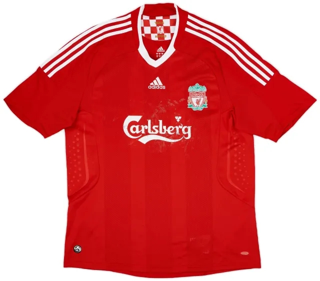 adidas 2008-10 Liverpool Home Shirt - 4/10 - (XL)