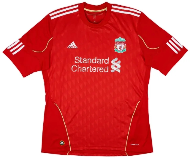 adidas 2010-12 Liverpool Home Shirt - 5/10 - (L)