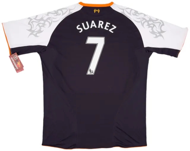 2012-13 Liverpool Third Shirt Suarez #7 (3XL)