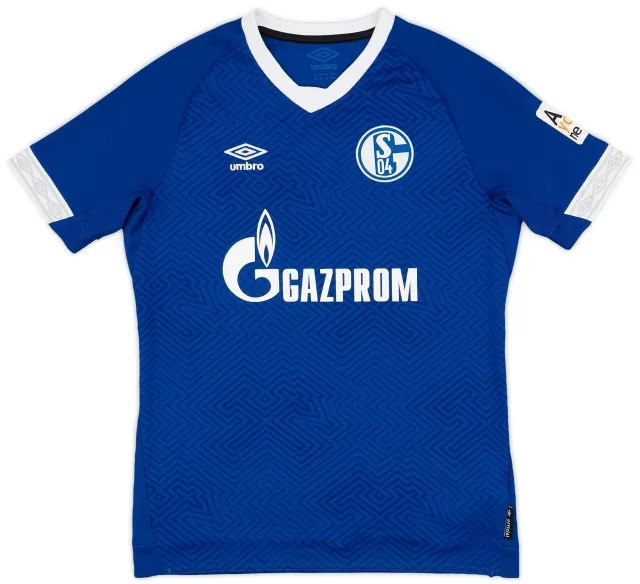 Umbro 2018-19 Schalke Home Shirt - 9/10 - (XL.Boys)