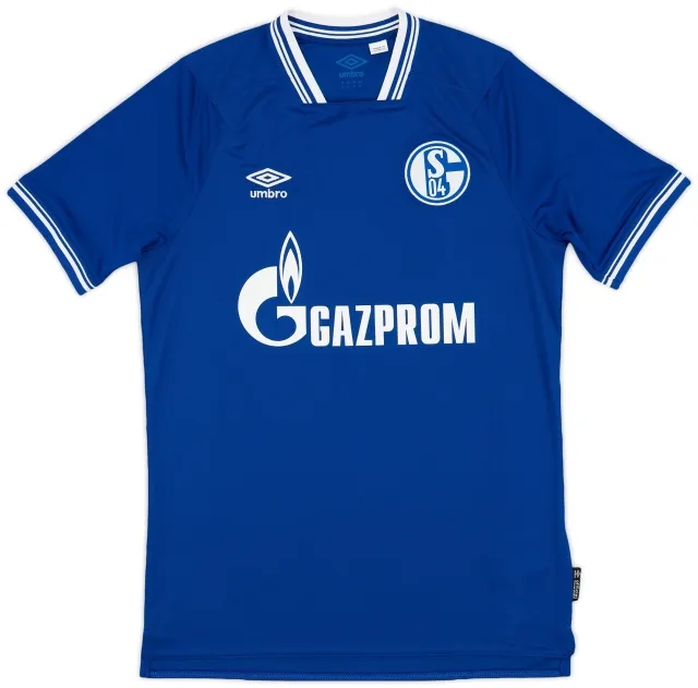 Umbro 2020-21 Schalke Home Shirt - 9/10 - (M)