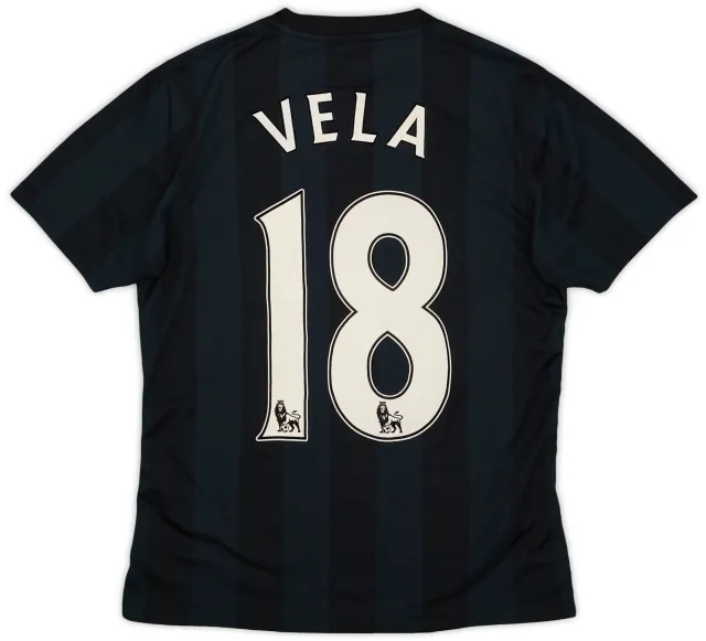 Umbro 2010-11 West Brom Away Shirt Vela #18 - 6/10 - (M.Boys)