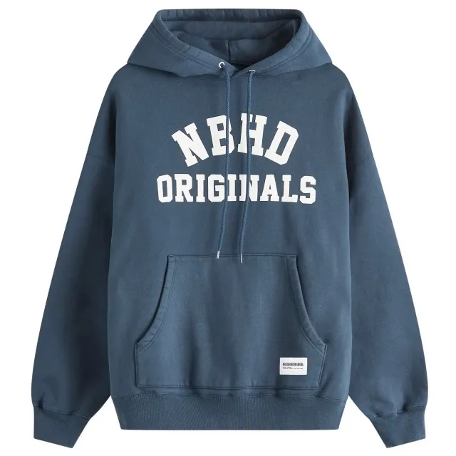 Neighborhood Men's Basic Hoodie Navy