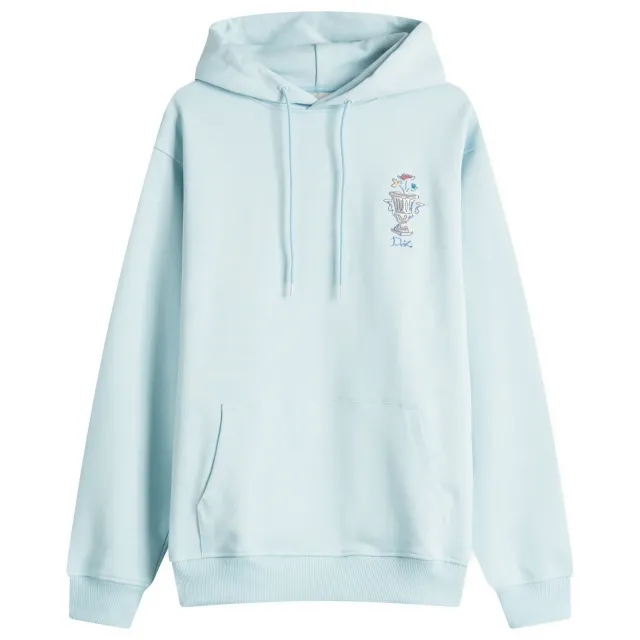 Drôle de Monsieur Men's Vase Popover Hoodie Light Blue