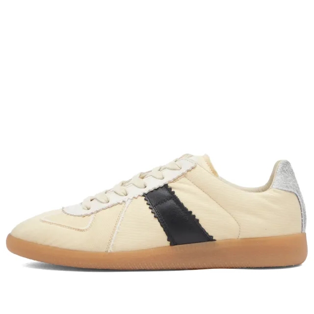 Maison Margiela Men's Replica Sneaker Black Vintage/Yellow Vintage