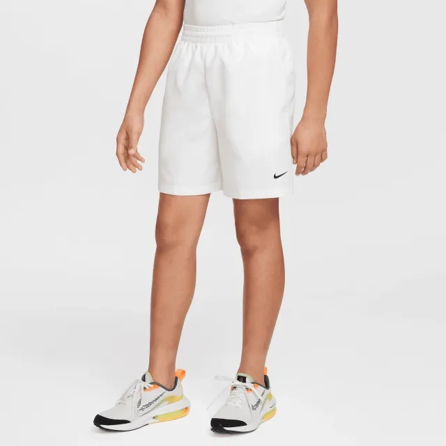 Nike Multi Older Kids' (Boys') Dri-FIT Training Shorts - White - Polyester