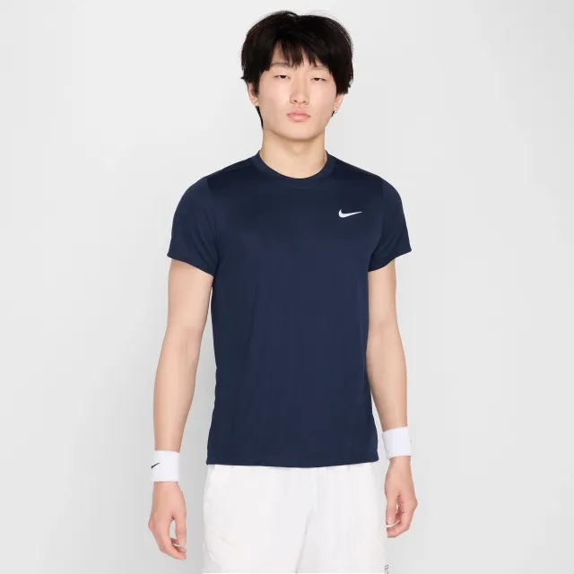 NikeCourt Victory Men's NikeCourt Top - Blue - Polyester