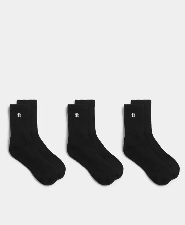 Essentials Crew Socks 3 Pack