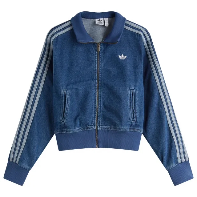 adidas Originals Women Adicolor Denim Track Top