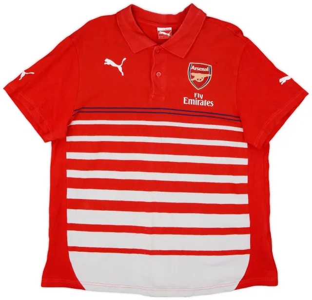 2014-15 Arsenal Puma Polo Shirt - 9/10 - (L)