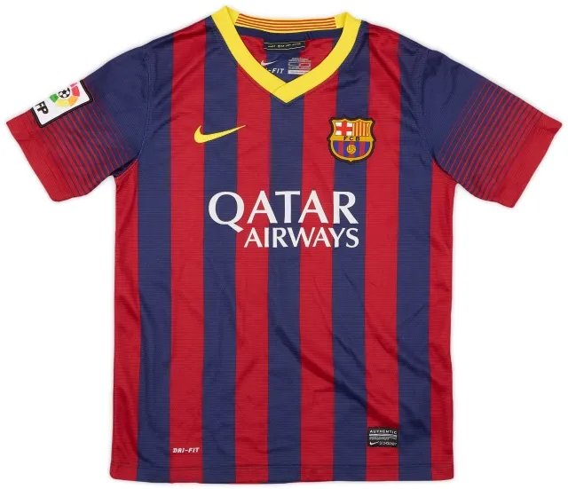Nike 2013-14 Barcelona Home Shirt Messi #10 - 9/10 - (M)