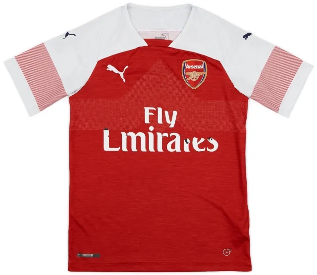 Puma 2018-19 Arsenal Home Shirt - 4/10 - (S)