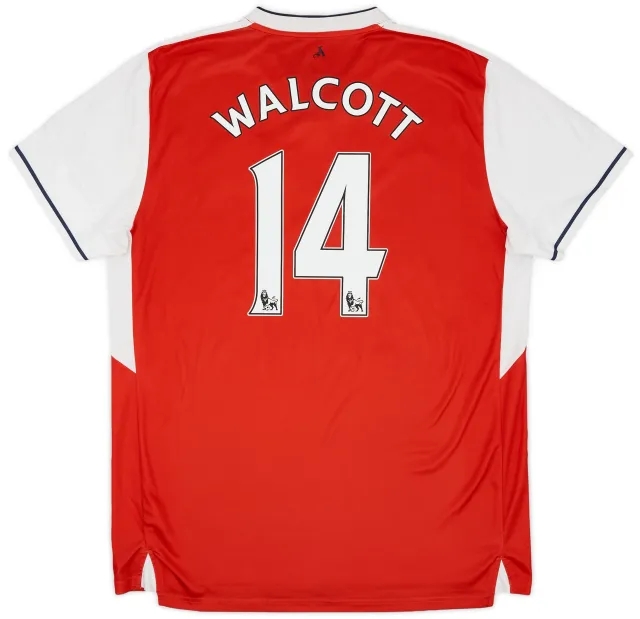 Puma 2016-17 Arsenal Home Shirt Walcott #14 - 7/10 - (XL)