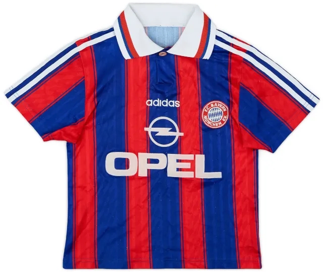 adidas 1995-97 Bayern Munich Home Shirt - 8/10 - (S.Boys)