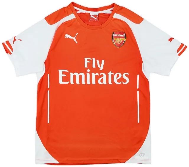 Puma 2014-15 Arsenal Home Shirt - 5/10 - (S)