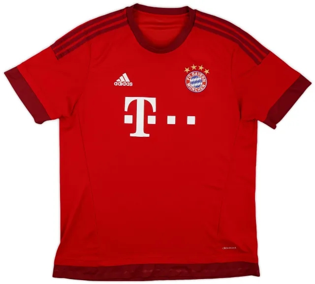 adidas 2015-16 Bayern Munich Home Shirt - 4/10 - (L)
