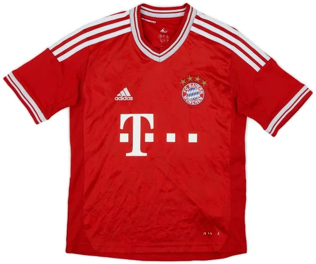 adidas 2013-14 Bayern Munich Home Shirt - 5/10 - (S.Boys)