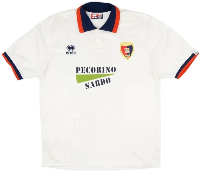 Errea 1993-95 Cagliari Away Shirt - 8/10 - (M)