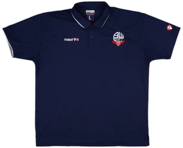 2018-19 Bolton Macron Polo Shirt - 9/10 - (L)