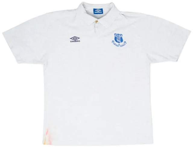 1999-00 Everton Umbro Polo Shirt - 5/10 - (L)