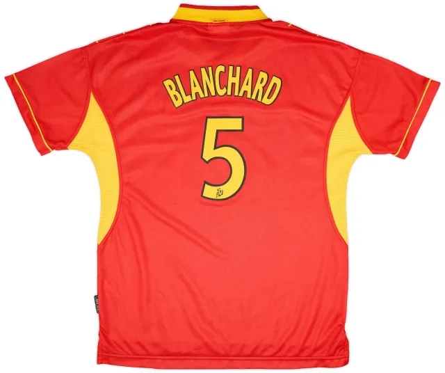 Umbro 1999-00 Lens Home Shirt Blanchard #5 - 8/10 - (XL)