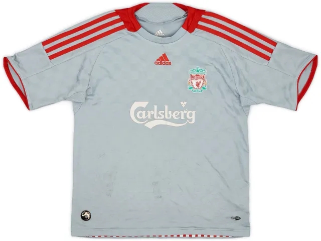 adidas 2008-09 Liverpool Away Shirt - 6/10 - (M.Boys)