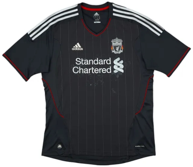 adidas 2011-12 Liverpool Away Shirt - 4/10 - (L)