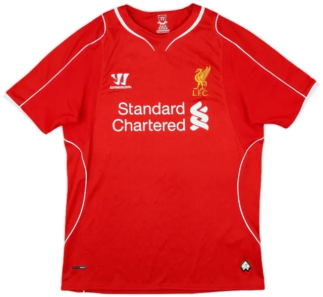 2014-15 Liverpool Home Shirt - 7/10 - (XL.Boys)