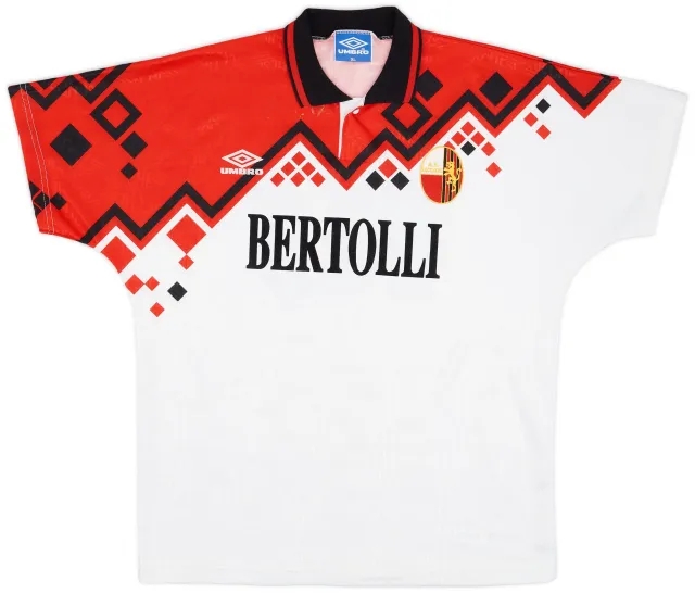 Umbro 1993-94 Lucchese Match Issue Away Shirt #10 (Di Francesco)