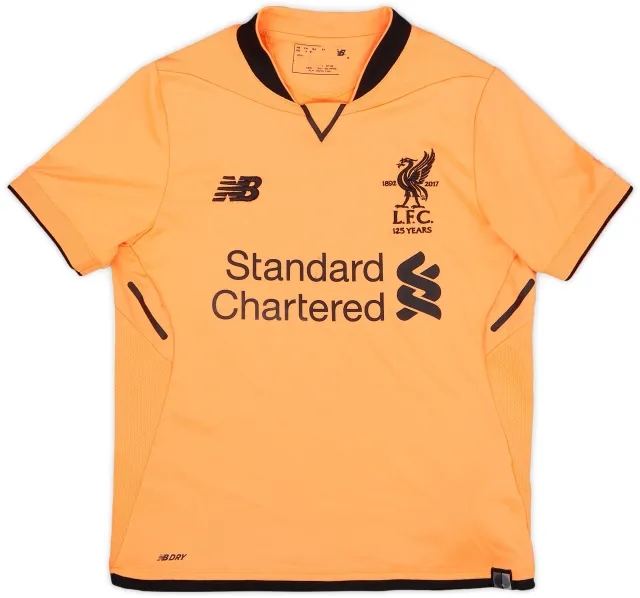 NewBalance 2017-18 Liverpool 125 Years Third Shirt - 7/10 - (M.Boys)