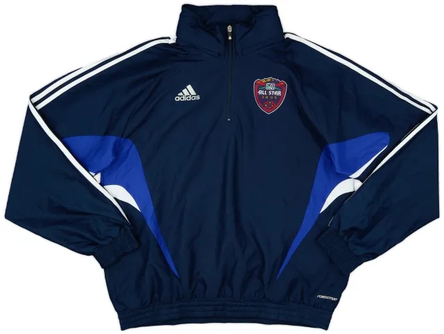 2009 MLS All-Stars Player Issue adidas 1/2 Zip Hooded Top