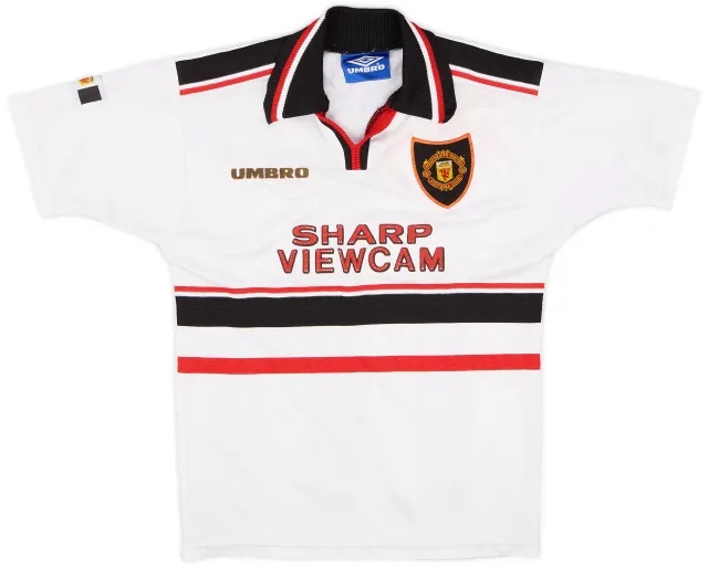 Umbro 1997-99 Manchester United Away Shirt - 6/10 - (S.Boys)