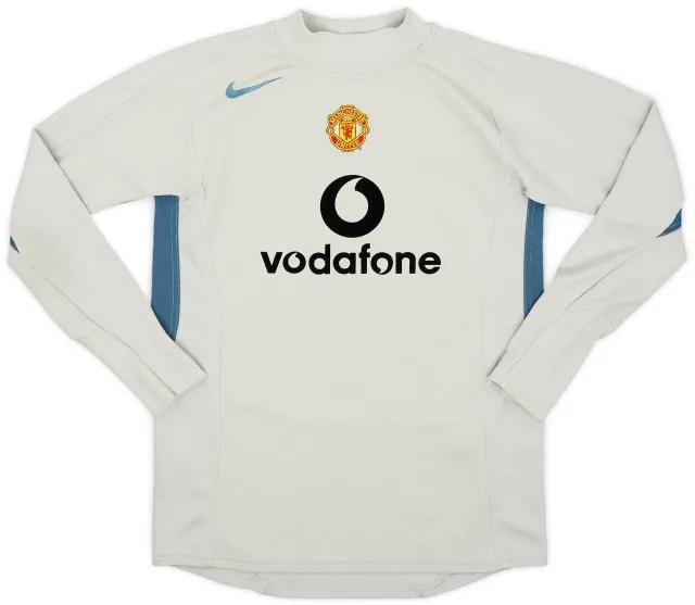 Nike 2004-05 Manchester United GK Shirt - 8/10 - (L.Boys)