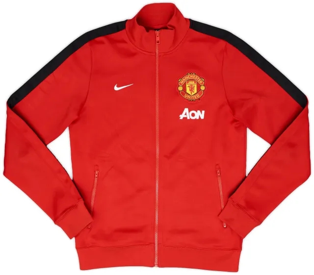 Nike 2013-14 Manchester United Track Jacket - 8/10 - (S)