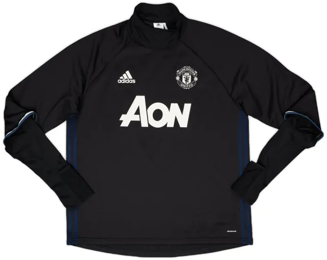 2016-17 Manchester United adidas Drill Top - 10/10 - (XL)