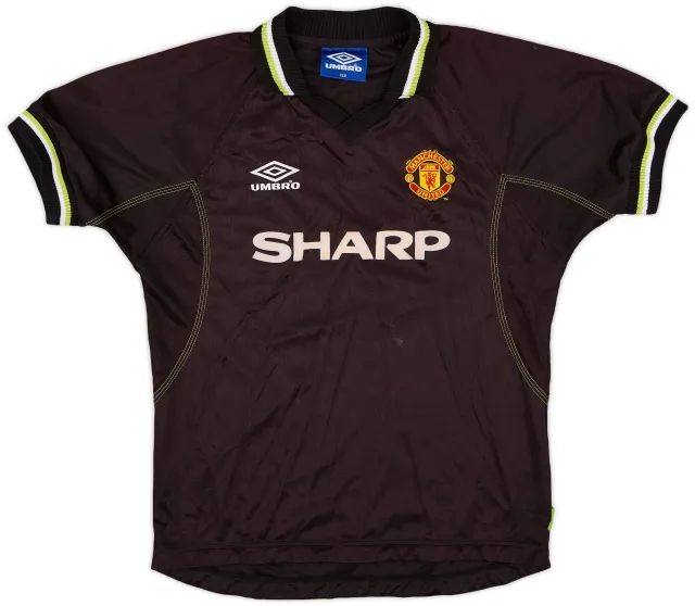 Umbro 1998-99 Manchester United Third Shirt - 5/10 - (L.Boys)