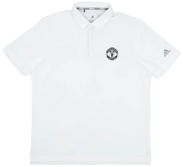 2019-20 Manchester United adidas Polo Shirt - 7/10 - (L)