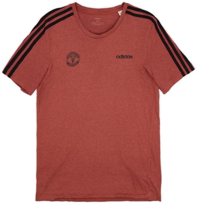 2020-21 Manchester United adidas Cotton Tee - 8/10 - (M)