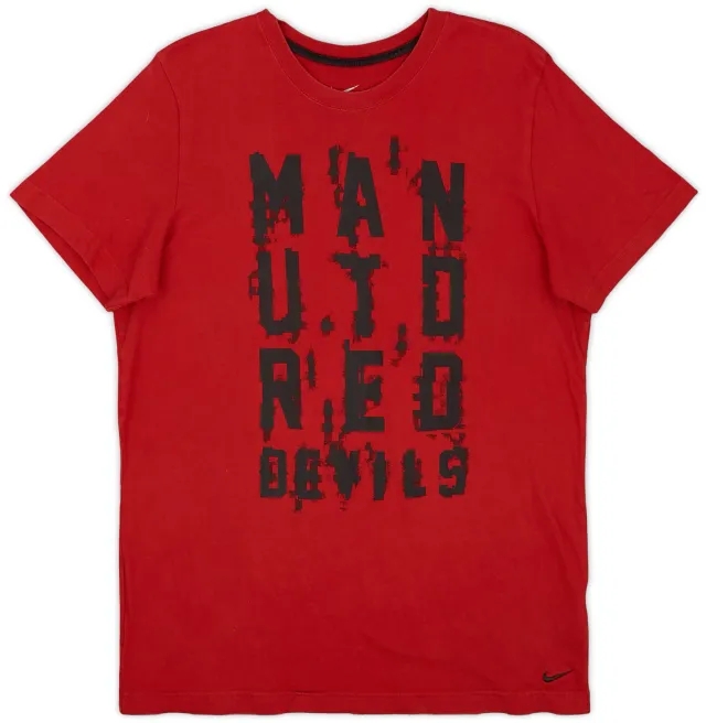 2012-13 Manchester United Nike Polo Shirt - 9/10 - (M)