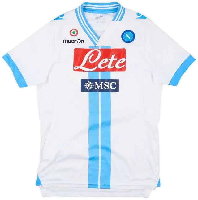 Macron 2012-13 Napoli Third Shirt - 5/10 - (XL.Boys)