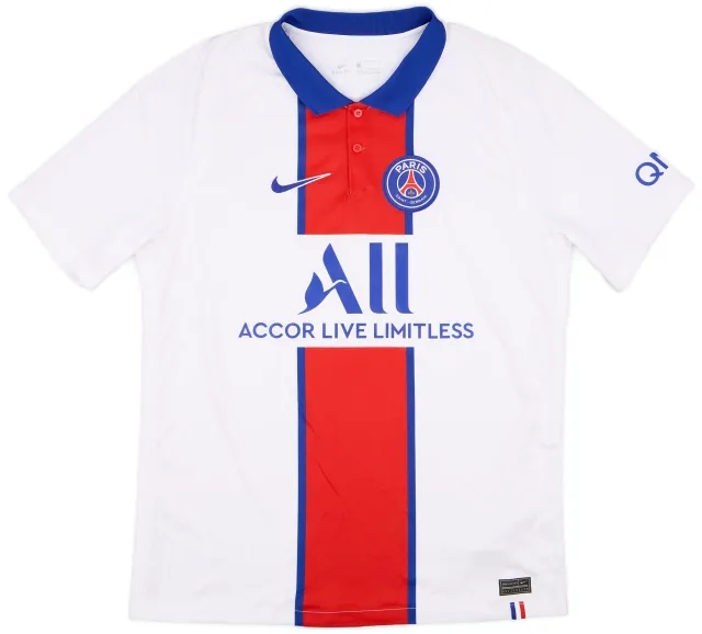 Nike 2020-21 Paris Saint-Germain Away Shirt - 8/10 - (L)