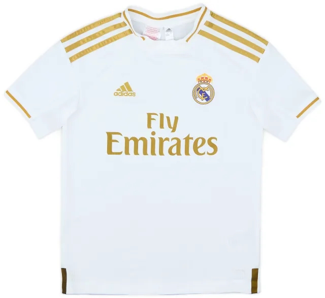 adidas 2019-20 Real Madrid Home Shirt - 9/10 - (S.Boys)
