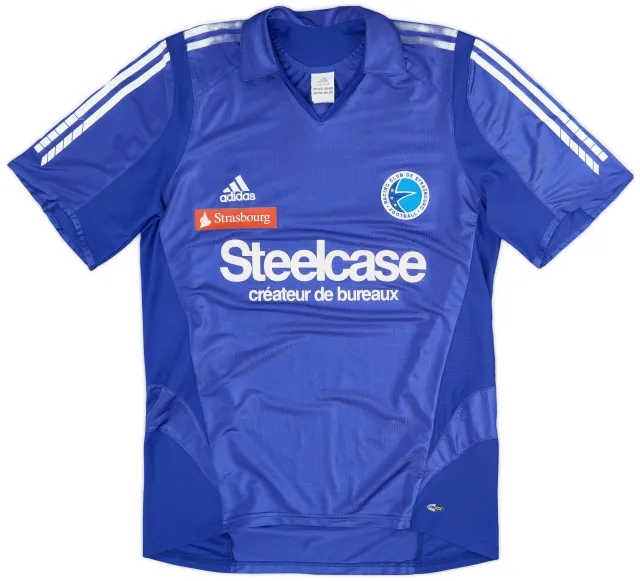 adidas 2005-06 Strasbourg Home Shirt - 7/10 - (M)