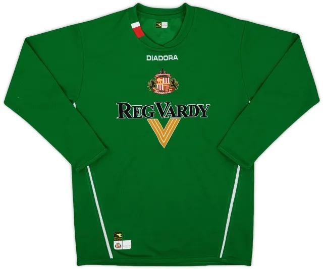 Diadora 2004-05 Sunderland GK Shirt - 8/10 - (M.Boys)