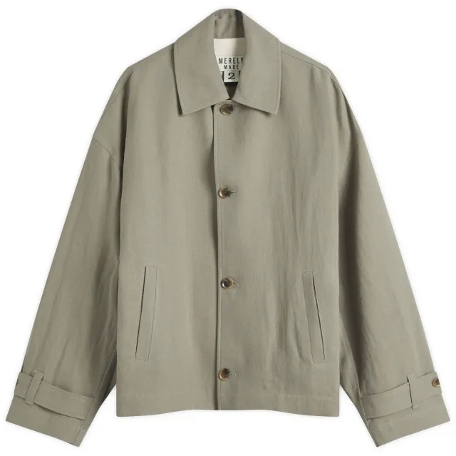 Merely Made Men's Gurkha Jacket Moss Grey