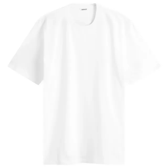 Auralee Men's Luster Plaiting T-Shirt White