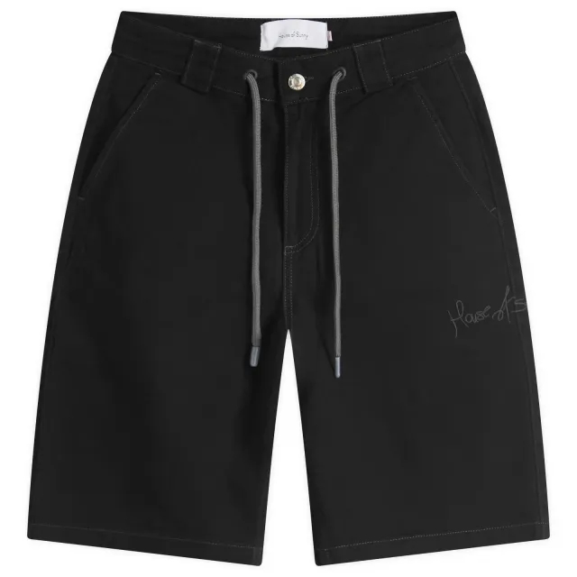 House Of Sunny Women's Sundown Denim Short Black