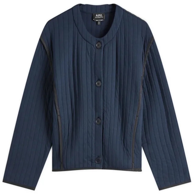 A.P.C. Women's Garance Padded Jacket Dark Navy