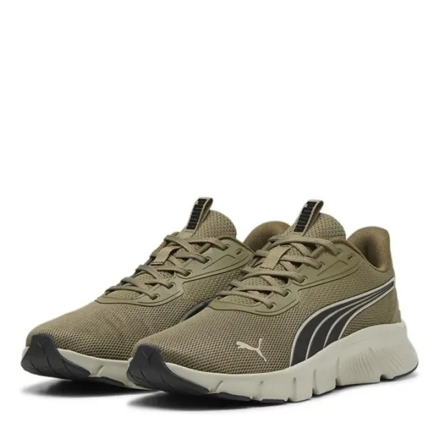 PUMA Flexfocus Lite Modern Running Shoes Unisex, Olive/Desert Dust