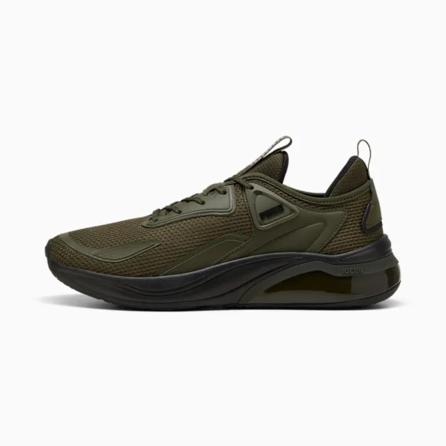 PUMA Cell Thrill Running Shoes Unisex, Dark Olive/Black